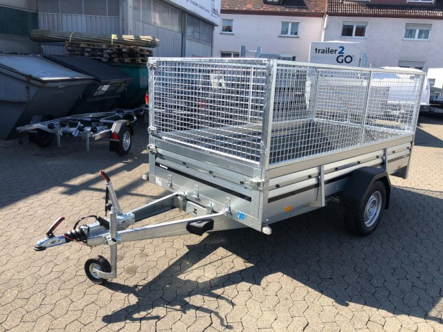 Brenderup 2300S Stahl Laubgitter, 1,3 to. kippbar KV, 3010x1530x400mm - Ремарке за кола: снимка 2 Brenderup 2300S Stahl Laubgitter, 1,3 to. kippbar KV, 3010x1530x400mm - Ремарке за кола: снимка 2