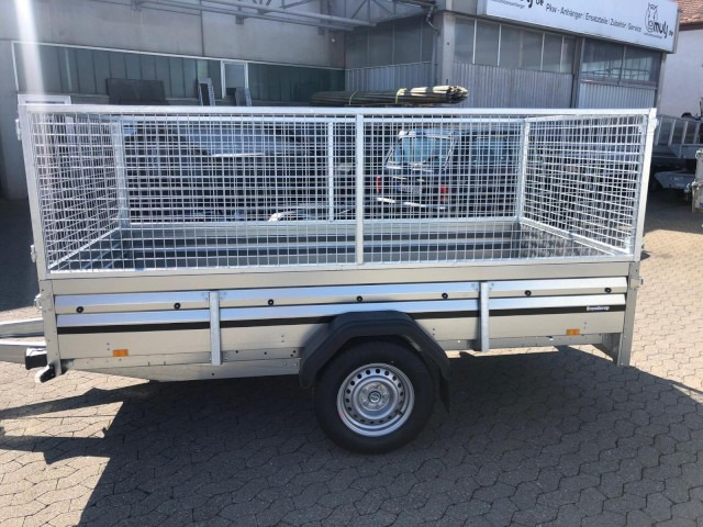 Brenderup 2300S Stahl Laubgitter, 1,3 to. kippbar KV, 3010x1530x400mm - Ремарке за кола: снимка 3 Brenderup 2300S Stahl Laubgitter, 1,3 to. kippbar KV, 3010x1530x400mm - Ремарке за кола: снимка 3