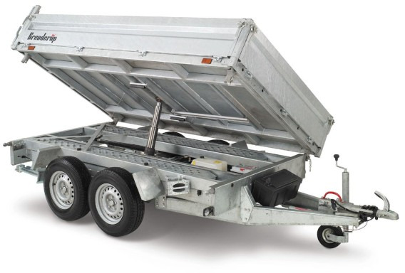 Brenderup 3-Seitenkipper, TT5325ATB2700, 2,7 to. H+E-Pumpe,325x180x35cm - Самосвал ремарке: снимка 3 Brenderup 3-Seitenkipper, TT5325ATB2700, 2,7 to. H+E-Pumpe,325x180x35cm - Самосвал ремарке: снимка 3