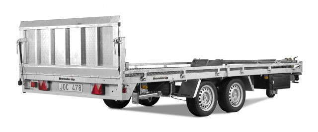 Brenderup 6420 Alu, 64203500, Hochlader kippbar 3,5 t. 4080x2050x100mm - Ремарке за кола: снимка 5 Brenderup 6420 Alu, 64203500, Hochlader kippbar 3,5 t. 4080x2050x100mm - Ремарке за кола: снимка 5