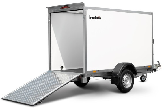Brenderup Cargo Dynamic CD260WHBR1300 Rampe Kofferanhänger 1,3 to. 260x155x185cm - Затворена каросерия ремарке: снимка 1 Brenderup Cargo Dynamic CD260WHBR1300 Rampe Kofferanhänger 1,3 to. 260x155x185cm - Затворена каросерия ремарке: снимка 1