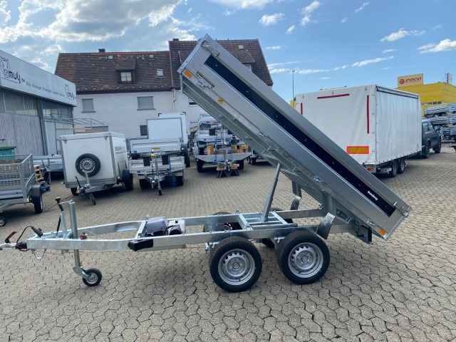 Brenderup Rückwärtskipper BT4260STB 2000, 2,0 to., E-Pumpe, 259x143x35cm - Самосвал ремарке: снимка 5 Brenderup Rückwärtskipper BT4260STB 2000, 2,0 to., E-Pumpe, 259x143x35cm - Самосвал ремарке: снимка 5