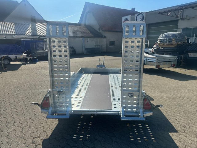 Нови Ремарке за кола Brian James Cargo Digger Plant 2 Baumaschinenanhänger 543-3216-35-2-12 , 3200 x 1600 mm, 3,5 to.: снимка 6