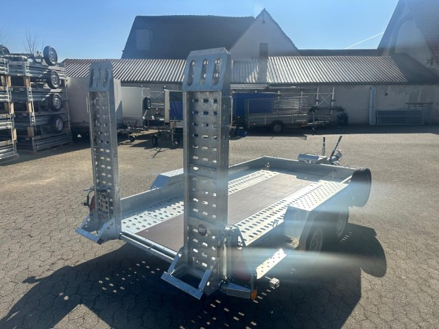 Brian James Cargo Digger Plant 2 Baumaschinenanhänger 543-3216-35-2-12 , 3200 x 1600 mm, 3,5 to. - Ремарке за кола: снимка 5 Brian James Cargo Digger Plant 2 Baumaschinenanhänger 543-3216-35-2-12 , 3200 x 1600 mm, 3,5 to. - Ремарке за кола: снимка 5