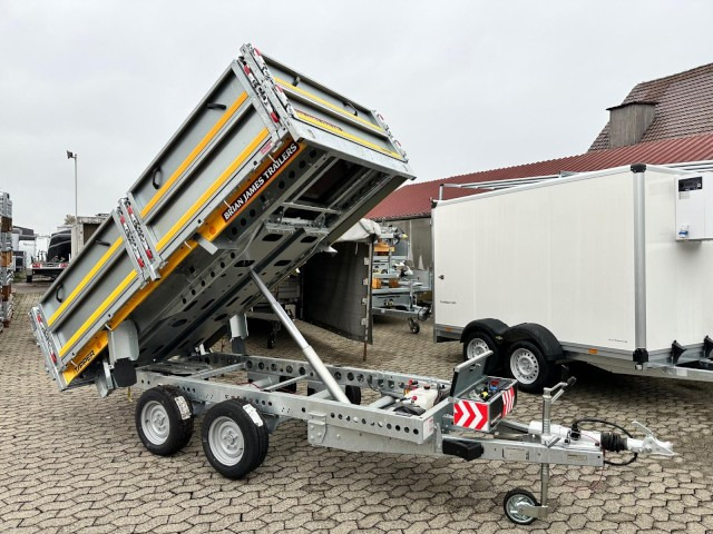 Brian James Cargo Tipper 2, Heckkipper 526-3116-35-2-12, 3100 x 1600 x 300 mm, 3,5 to. - Самосвал ремарке: снимка 1 Brian James Cargo Tipper 2, Heckkipper 526-3116-35-2-12, 3100 x 1600 x 300 mm, 3,5 to. - Самосвал ремарке: снимка 1