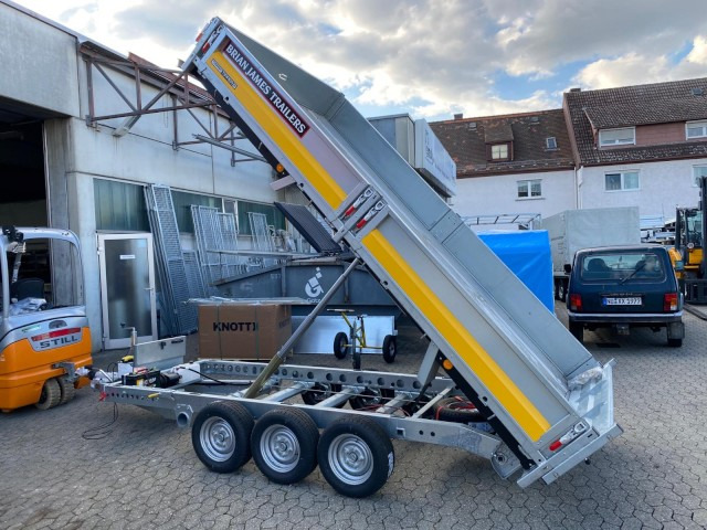 Brian James Cargo Tipper Heckkipper 3-achs, 526-4020-35-3-12, 4000 x 2000 x 300 mm, 3,5 to. - Самосвал ремарке: снимка 2 Brian James Cargo Tipper Heckkipper 3-achs, 526-4020-35-3-12, 4000 x 2000 x 300 mm, 3,5 to. - Самосвал ремарке: снимка 2
