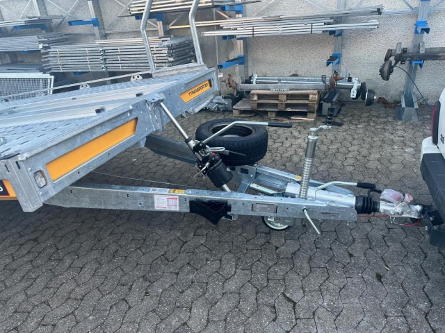 Brian James T Transporter, 231-5021-35-2-12, 5000 x 2150 mm, 3,5 to. kippbar mit Auffahrrampen - Автовоз ремарке: снимка 2 Brian James T Transporter, 231-5021-35-2-12, 5000 x 2150 mm, 3,5 to. kippbar mit Auffahrrampen - Автовоз ремарке: снимка 2