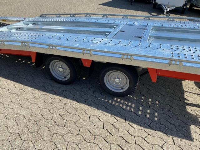 Brian James T Transporter, 231-5021-35-2-12, 5000 x 2150 mm, 3,5 to. kippbar mit Auffahrrampen - Автовоз ремарке: снимка 4 Brian James T Transporter, 231-5021-35-2-12, 5000 x 2150 mm, 3,5 to. kippbar mit Auffahrrampen - Автовоз ремарке: снимка 4