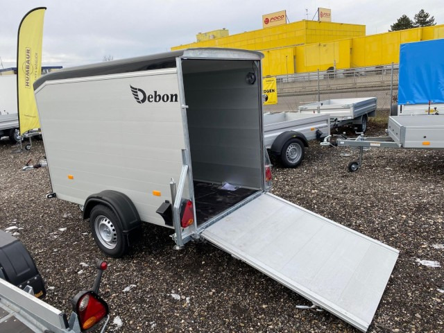 Нови Затворена каросерия ремарке Cheval Liberte Debon C255 Alu +​ Türe 1300 kg, 100 km/h, 255x125x155cm: снимка 8