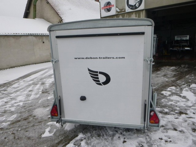 Нови Затворена каросерия ремарке Cheval Liberte Debon Cargo 2 Poly + Türe weiß 1300 kg, 100 km/h, 300x155x168cm: снимка 13 Нови Затворена каросерия ремарке Cheval Liberte Debon Cargo 2 Poly + Türe weiß 1300 kg, 100 km/h, 300x155x168cm: снимка 13