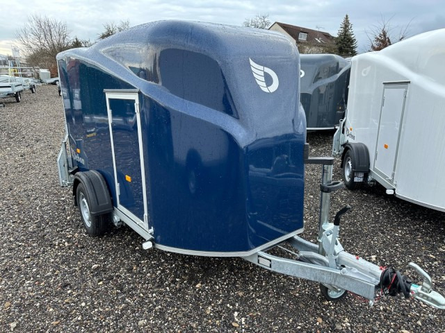 Cheval Liberte Debon Fourgon Cargo 2 Poly + Türe blau 1300 kg, 100 km/h, 300x155x168cm - Затворена каросерия ремарке: снимка 1 Cheval Liberte Debon Fourgon Cargo 2 Poly + Türe blau 1300 kg, 100 km/h, 300x155x168cm - Затворена каросерия ремарке: снимка 1