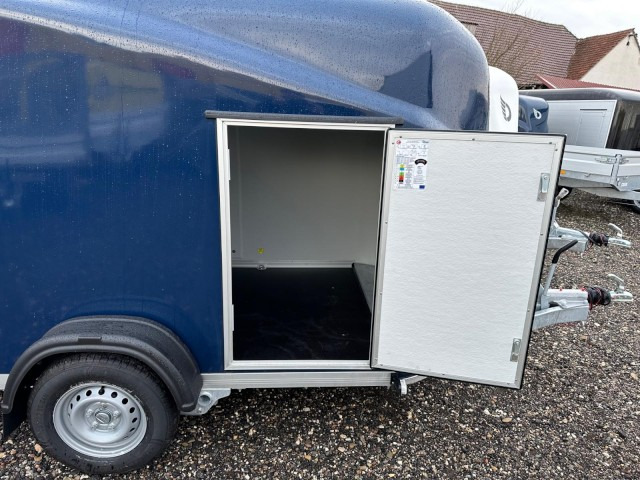 Cheval Liberte Debon Fourgon Cargo 2 Poly + Türe blau 1300 kg, 100 km/h, 300x155x168cm - Затворена каросерия ремарке: снимка 4 Cheval Liberte Debon Fourgon Cargo 2 Poly + Türe blau 1300 kg, 100 km/h, 300x155x168cm - Затворена каросерия ремарке: снимка 4