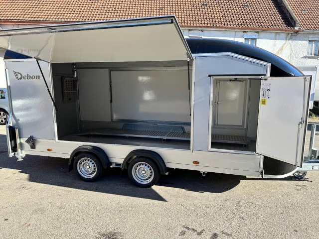 Cheval Liberte Debon Roadster 1000 Sandwich 3500 kg, 100 km/h, 495x200x202cm - Затворена каросерия ремарке: снимка 1 Cheval Liberte Debon Roadster 1000 Sandwich 3500 kg, 100 km/h, 495x200x202cm - Затворена каросерия ремарке: снимка 1