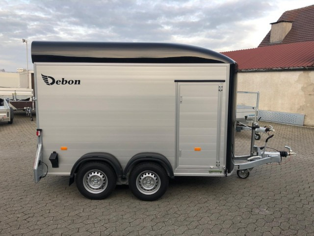 Cheval Liberte Debon Roadster 500 Alu + Türe 2000 kg, 100 km/h, 320x167x200cm - Затворена каросерия ремарке: снимка 4 Cheval Liberte Debon Roadster 500 Alu + Türe 2000 kg, 100 km/h, 320x167x200cm - Затворена каросерия ремарке: снимка 4