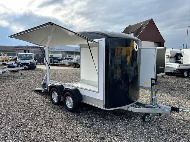 Cheval Liberte Debon Roadster 500 Sandwich Verkaufsklappe 2600 kg, 100 km/h, 320x167x200cm - Затворена каросерия ремарке: снимка 1 Cheval Liberte Debon Roadster 500 Sandwich Verkaufsklappe 2600 kg, 100 km/h, 320x167x200cm - Затворена каросерия ремарке: снимка 1