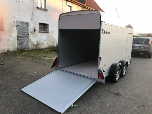 Cheval Liberte Debon Roadster 500 XL Alu + Türe 2600 kg, 100 km/h, 379x169x202cm - Затворена каросерия ремарке: снимка 5 Cheval Liberte Debon Roadster 500 XL Alu + Türe 2600 kg, 100 km/h, 379x169x202cm - Затворена каросерия ремарке: снимка 5