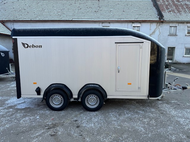 Cheval Liberte Debon Roadster 800 Alu + Türe 3500 kg, 100 km/h, 435x202x202cm - Затворена каросерия ремарке: снимка 3 Cheval Liberte Debon Roadster 800 Alu + Türe 3500 kg, 100 km/h, 435x202x202cm - Затворена каросерия ремарке: снимка 3