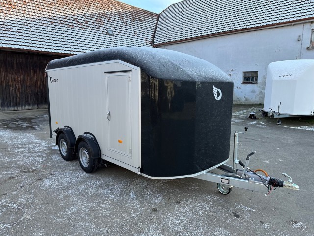 Cheval Liberte Debon Roadster 800 Alu + Türe 3500 kg, 100 km/h, 435x202x202cm - Затворена каросерия ремарке: снимка 1 Cheval Liberte Debon Roadster 800 Alu + Türe 3500 kg, 100 km/h, 435x202x202cm - Затворена каросерия ремарке: снимка 1