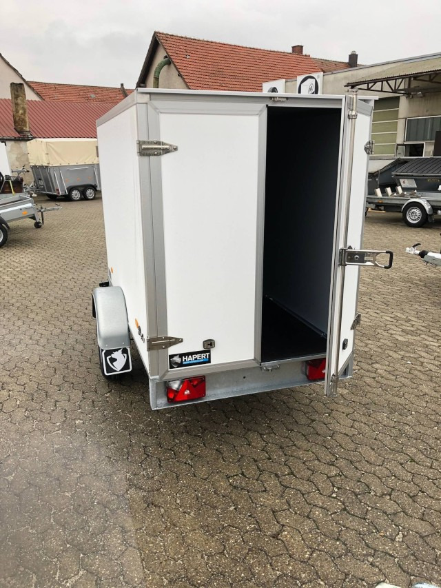 Hapert Sapphire L-1 250x130x150cm, ZG 1,35 to., Koffer Türe - Затворена каросерия ремарке: снимка 4 Hapert Sapphire L-1 250x130x150cm, ZG 1,35 to., Koffer Türe - Затворена каросерия ремарке: снимка 4