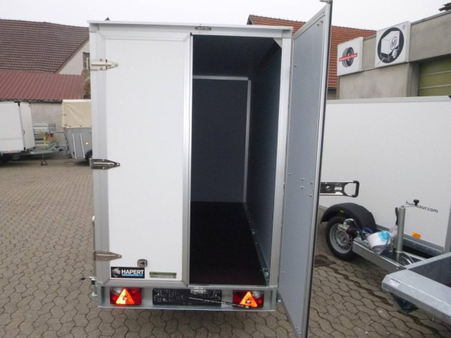 Hapert Sapphire L-1 250x130x180cm, ZG 1,8 to., Koffer Türe - Затворена каросерия ремарке: снимка 3 Hapert Sapphire L-1 250x130x180cm, ZG 1,8 to., Koffer Türe - Затворена каросерия ремарке: снимка 3