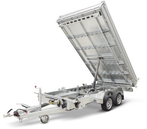 Нови Самосвал ремарке Humbaur 3-Seitenkipper HTK 3000.37 Alu, 3630 x 1850 x 350 mm, 3,0 to.: снимка 7