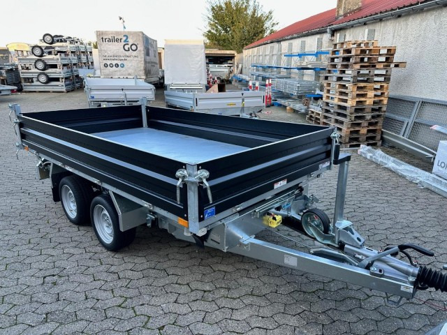 Humbaur 3-Seitenkipper HTK 3500.31 Alu Parabel , 3140 x 1750 x 350 mm, 3,5 to. - Самосвал ремарке: снимка 1 Humbaur 3-Seitenkipper HTK 3500.31 Alu Parabel , 3140 x 1750 x 350 mm, 3,5 to. - Самосвал ремарке: снимка 1