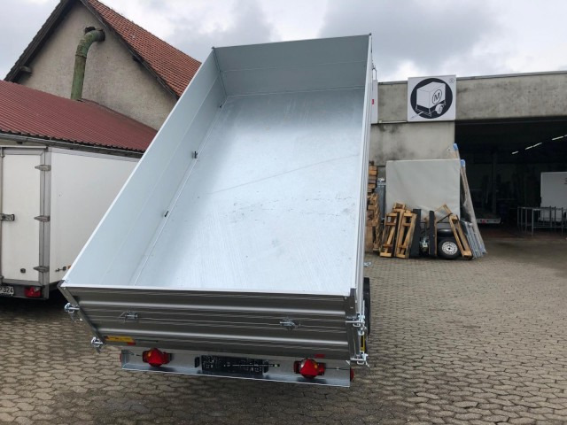 Нови Самосвал ремарке Humbaur 3-Seitenkipper HTK 3500.41 Alu mit BW-Aufsatz, 4100 x 2100 x 350 mm, 3,5 to.: снимка 6