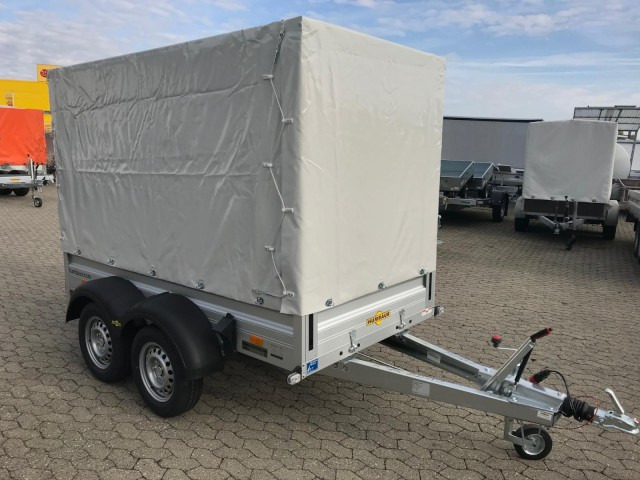 Humbaur HA 202513 mit KV, Hochplane 160 cm, 2000 kg, 2510 x 1310 x 350mm - Ремарке за кола: снимка 1 Humbaur HA 202513 mit KV, Hochplane 160 cm, 2000 kg, 2510 x 1310 x 350mm - Ремарке за кола: снимка 1