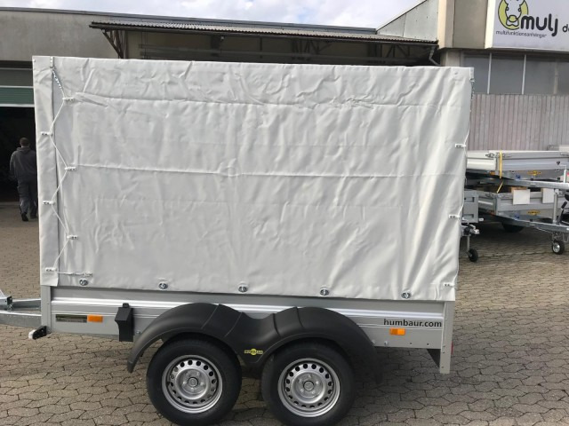 Humbaur HA 202513 mit KV, Hochplane 160 cm, 2000 kg, 2510 x 1310 x 350mm - Ремарке за кола: снимка 3 Humbaur HA 202513 mit KV, Hochplane 160 cm, 2000 kg, 2510 x 1310 x 350mm - Ремарке за кола: снимка 3