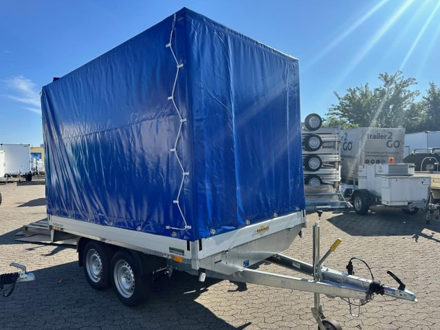 Humbaur HT 253118 Hochlader 2,5 to. mit Hochplane 200 cm - Ремарке за кола: снимка 1 Humbaur HT 253118 Hochlader 2,5 to. mit Hochplane 200 cm - Ремарке за кола: снимка 1