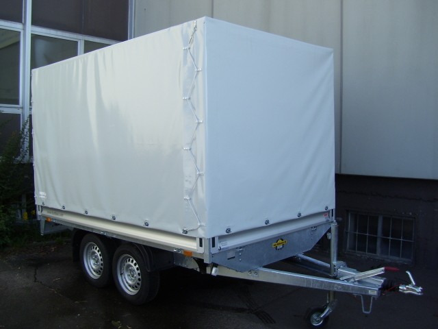 Humbaur HT 253118 Hochlader 2,5 to. mit Hochplane 200 cm - Ремарке за кола: снимка 1 Humbaur HT 253118 Hochlader 2,5 to. mit Hochplane 200 cm - Ремарке за кола: снимка 1