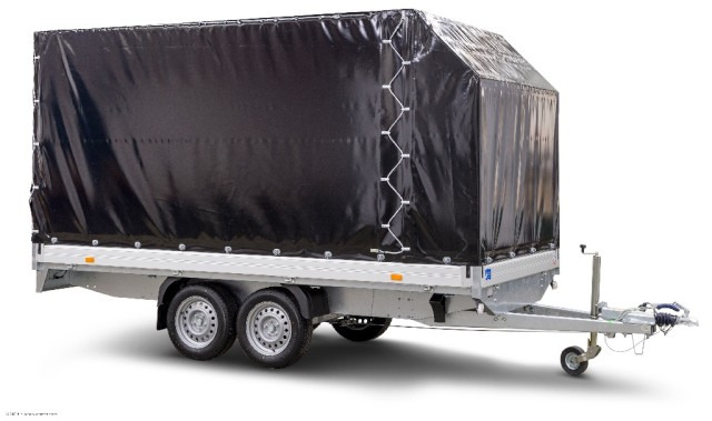 Humbaur HT 254118 Hochlader mit Plane 4100x1850x350mm - Ремарке за кола: снимка 2 Humbaur HT 254118 Hochlader mit Plane 4100x1850x350mm - Ремарке за кола: снимка 2