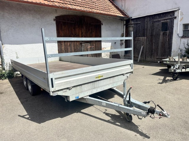 Humbaur HT 35 52 25 GR Hochlader 3,5 to. 5220 x 2470 x 350 mm - Ремарке за кола: снимка 1 Humbaur HT 35 52 25 GR Hochlader 3,5 to. 5220 x 2470 x 350 mm - Ремарке за кола: снимка 1