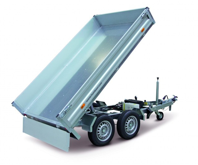 Humbaur HUK 303117 Heckkipper 3,0 t. 3140 x 1750 x 300 mm - Самосвал ремарке: снимка 1 Humbaur HUK 303117 Heckkipper 3,0 t. 3140 x 1750 x 300 mm - Самосвал ремарке: снимка 1