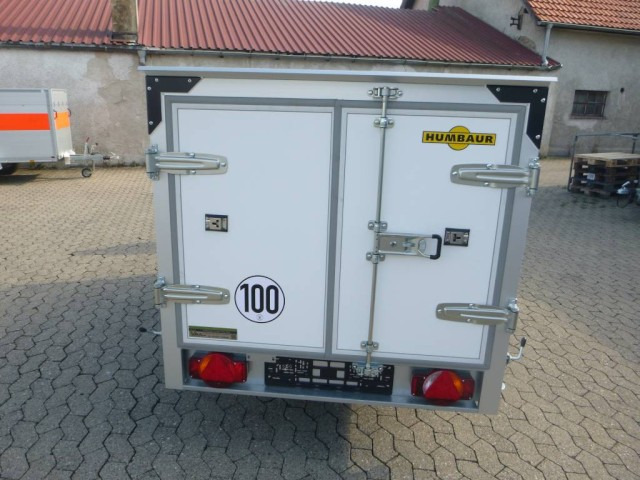 Humbaur Koffer HK 132513-10P, 100 km/h 1,3 t. 2510 x 1310 x 1000 mm - Затворена каросерия ремарке: снимка 3 Humbaur Koffer HK 132513-10P, 100 km/h 1,3 t. 2510 x 1310 x 1000 mm - Затворена каросерия ремарке: снимка 3