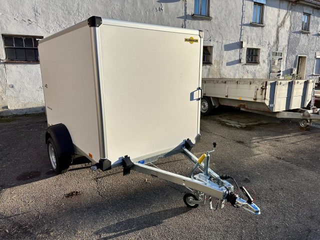 Humbaur Koffer HK 152515-15P FlexZurr 1,5 t. 2510 x 1310 x 1520 mm - Затворена каросерия ремарке: снимка 1 Humbaur Koffer HK 152515-15P FlexZurr 1,5 t. 2510 x 1310 x 1520 mm - Затворена каросерия ремарке: снимка 1