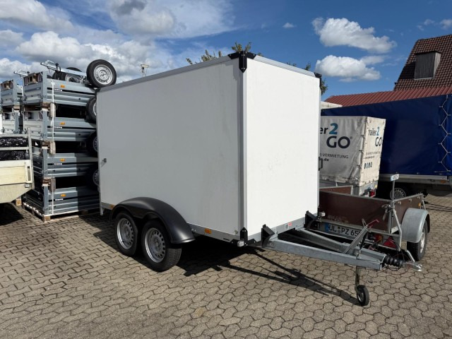Humbaur Koffer HK 203015-18P, 2,0 to. 3040x1510x2000mm, 100 km/h - Затворена каросерия ремарке: снимка 1 Humbaur Koffer HK 203015-18P, 2,0 to. 3040x1510x2000mm, 100 km/h - Затворена каросерия ремарке: снимка 1
