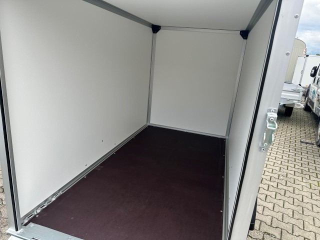 Humbaur Koffer HK 752513-15P, 0,75 t. 2510 x 1310 x 1520 mm, 100 km/h - Затворена каросерия ремарке: снимка 4 Humbaur Koffer HK 752513-15P, 0,75 t. 2510 x 1310 x 1520 mm, 100 km/h - Затворена каросерия ремарке: снимка 4