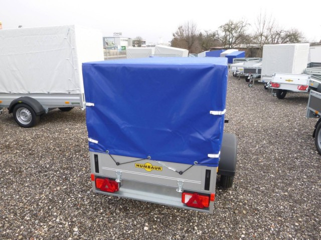 Humbaur Startrailer H 752010 mit Hochplane 750 kg 2050x1095x300mm - Ремарке за кола: снимка 5 Humbaur Startrailer H 752010 mit Hochplane 750 kg 2050x1095x300mm - Ремарке за кола: снимка 5