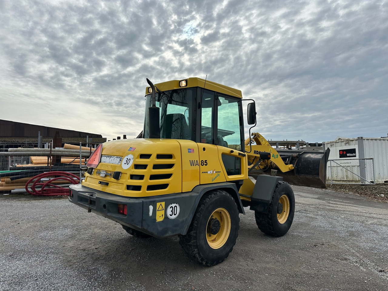 Колесен товарач KOMATSU WA 85 3: снимка 13