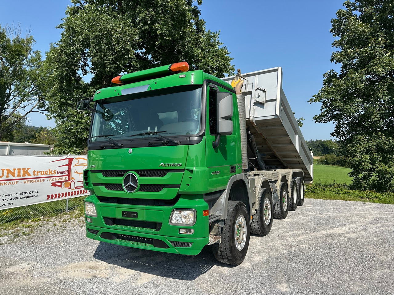 MERCEDES-BENZ Actros 4455 10x4 Moser - Мултилифт с кука камион: снимка 1 MERCEDES-BENZ Actros 4455 10x4 Moser - Мултилифт с кука камион: снимка 1