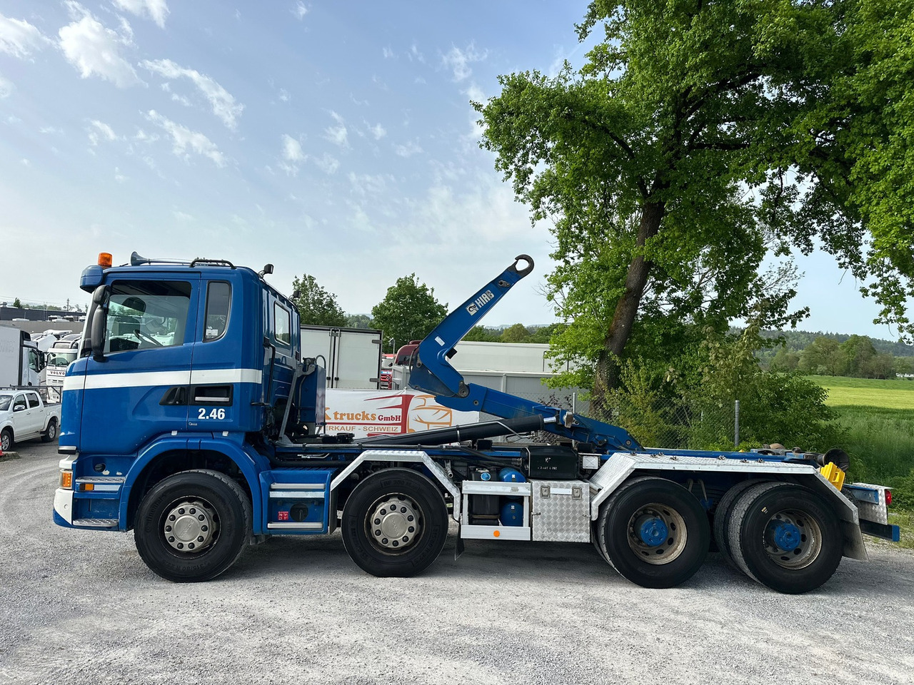 SCANIA G450 8x4 Abrollkipper - Мултилифт с кука камион: снимка 5 SCANIA G450 8x4 Abrollkipper - Мултилифт с кука камион: снимка 5