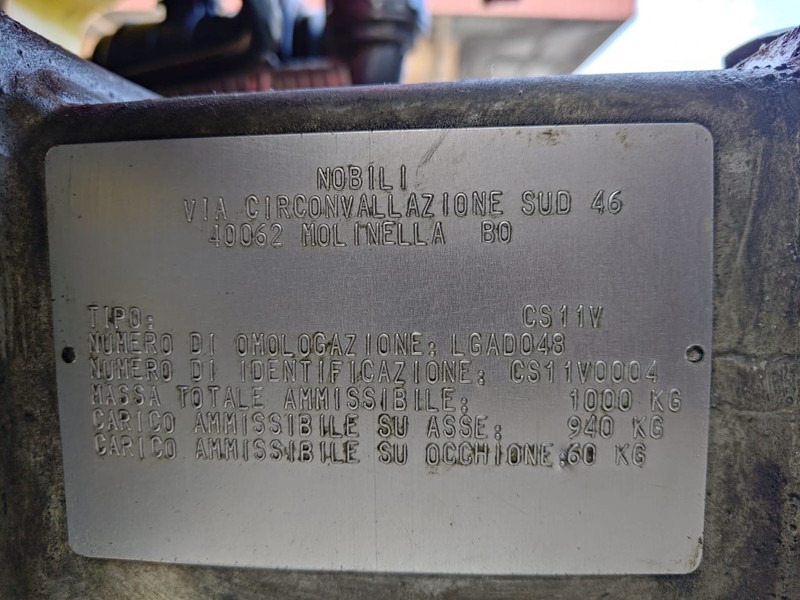 Nobili Ventis 502-1001 T OTF - Прикачна пръскачка: снимка 5 Nobili Ventis 502-1001 T OTF - Прикачна пръскачка: снимка 5