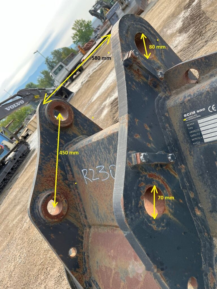 Кофа за багер Digging bucket 1200 mm: снимка 8