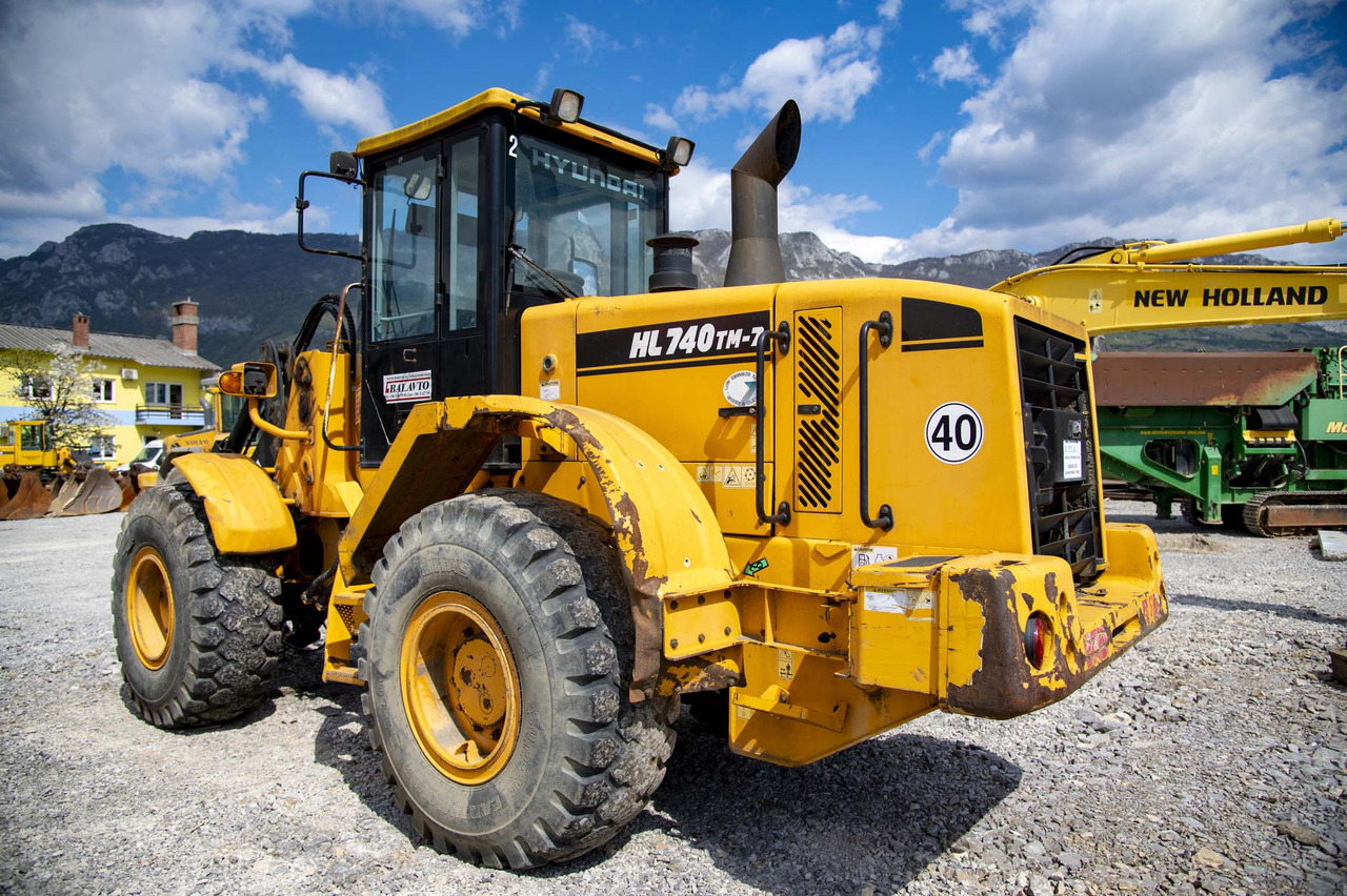 Hyundai HL740TM-7 - Колесен товарач: снимка 4 Hyundai HL740TM-7 - Колесен товарач: снимка 4