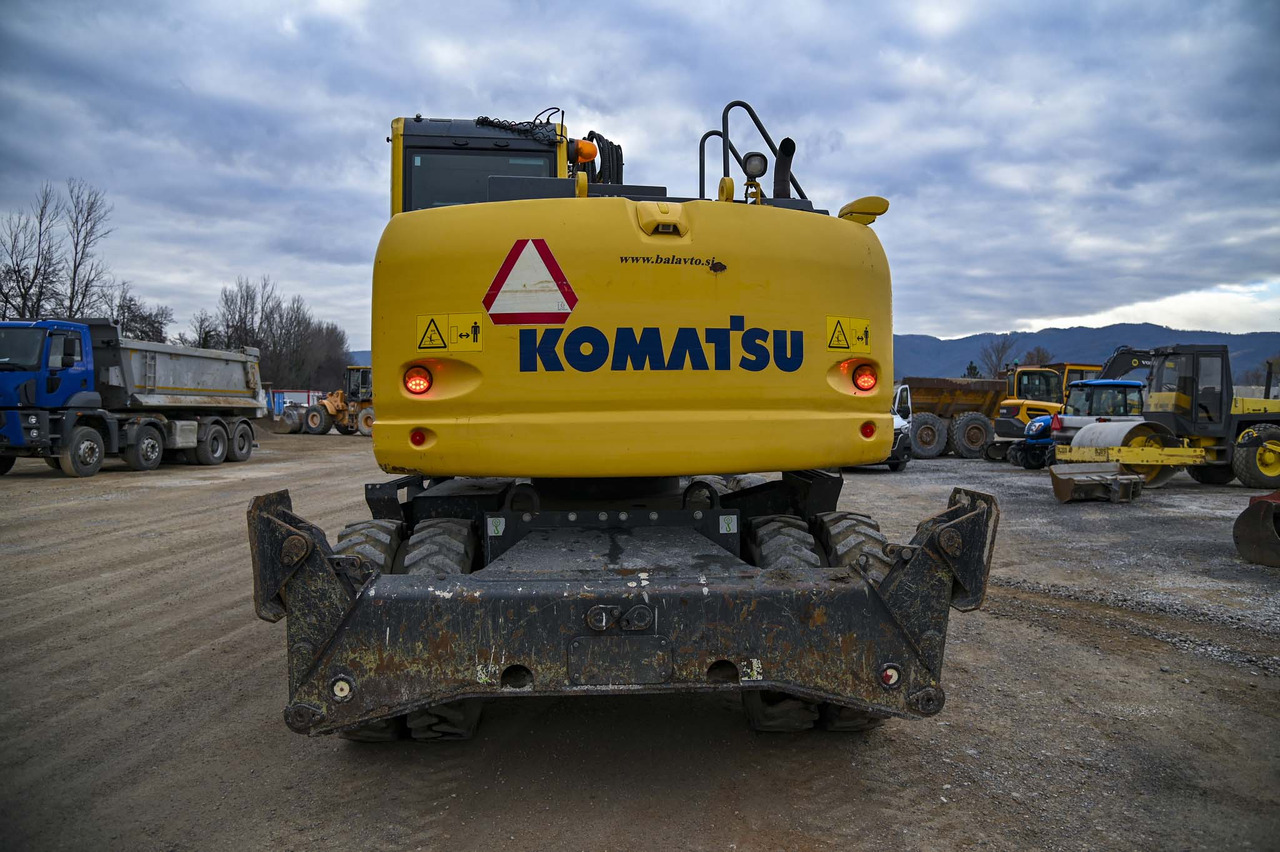 KOMATSU PW148-10 - Колесен багер: снимка 5 KOMATSU PW148-10 - Колесен багер: снимка 5