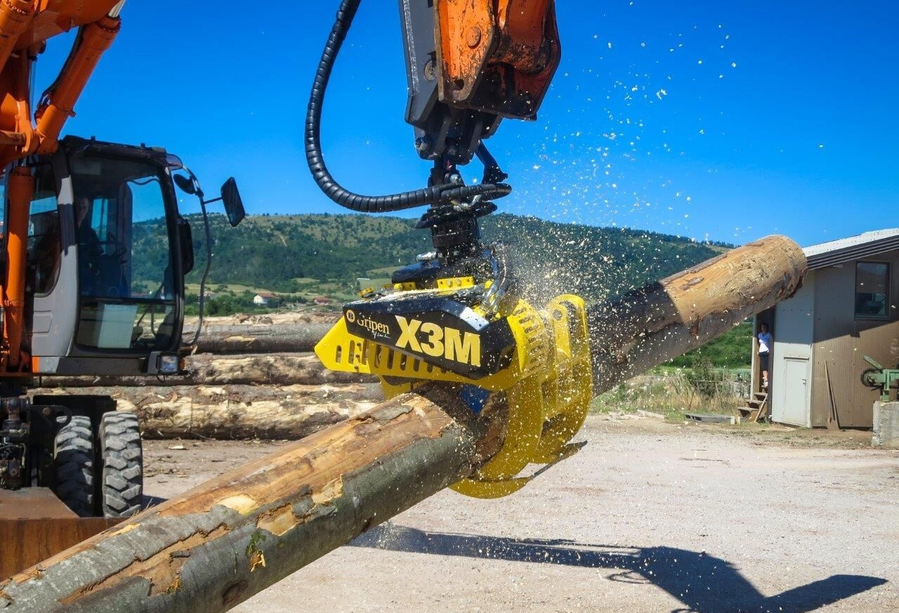 Нови Грайфер за Горска техника New Gripen X3M: снимка 7