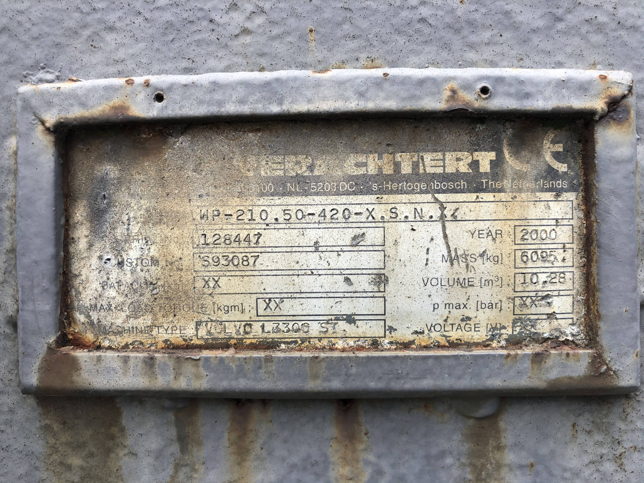 Verachtert loader bucket 4200 mm Volvo - Кофа за товарач: снимка 5 Verachtert loader bucket 4200 mm Volvo - Кофа за товарач: снимка 5