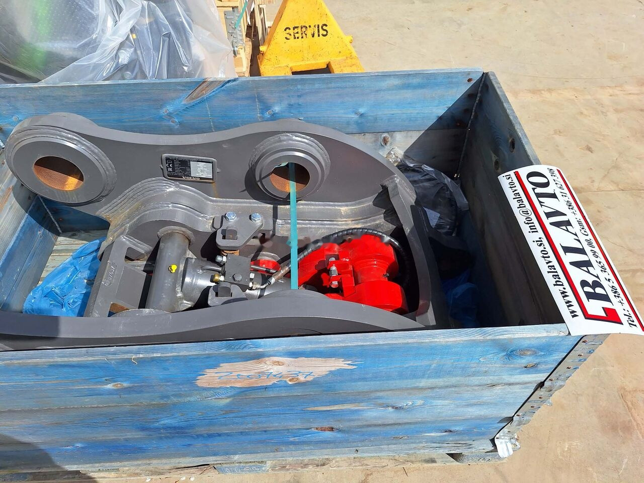 Volvo 8296852 Volvo EC350/380 - Бързо сменник за Багер: снимка 3 Volvo 8296852 Volvo EC350/380 - Бързо сменник за Багер: снимка 3