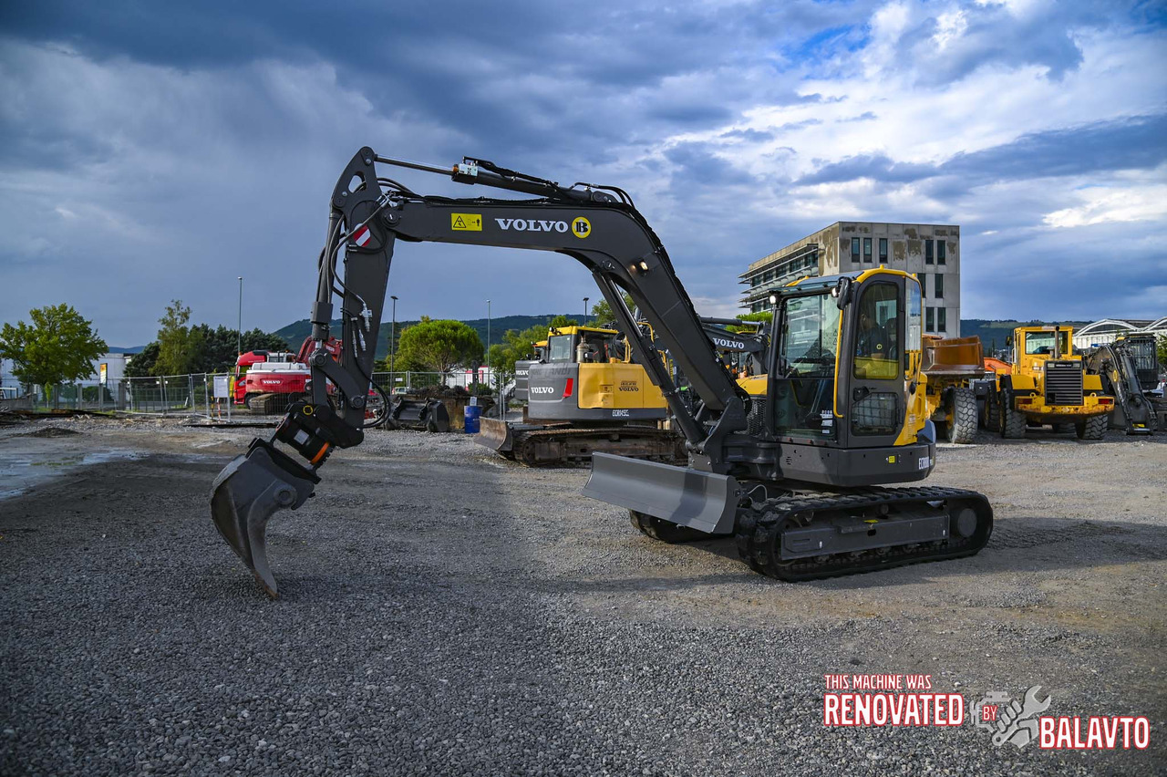 Volvo ECR88D - Мини багер: снимка 2 Volvo ECR88D - Мини багер: снимка 2